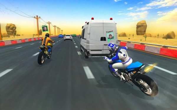 Bike rider highway racer - New bike racing Games स्क्रीनशॉट 2