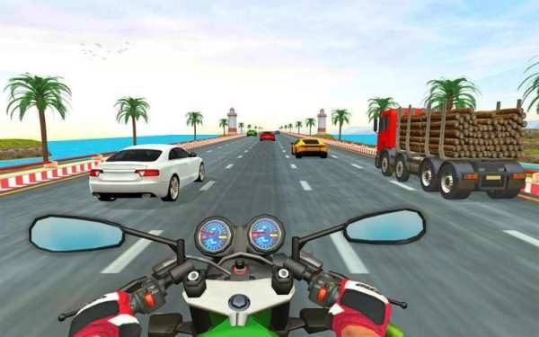 Bike rider highway racer - New bike racing Games स्क्रीनशॉट 5