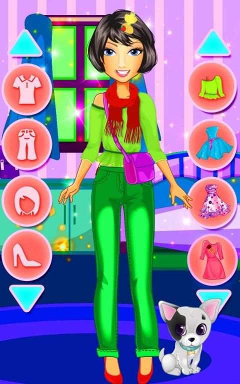 Cute Girl Dress Up Game screenshot 1