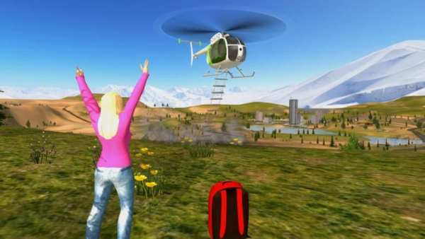 Police Helicopter Flying Simulator screenshot 12