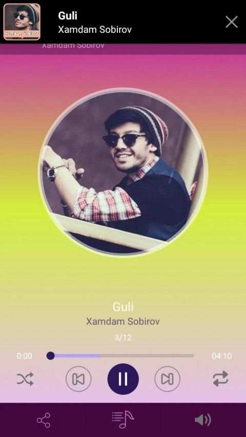 Xamdam Sobirov qo'shiqlari screenshot 4