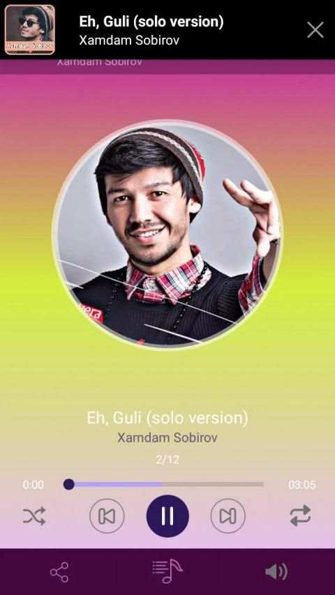 Xamdam Sobirov qo'shiqlari screenshot 1
