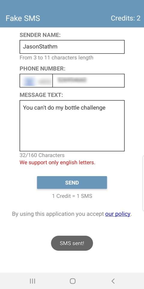 Fake Text Message screenshot 5