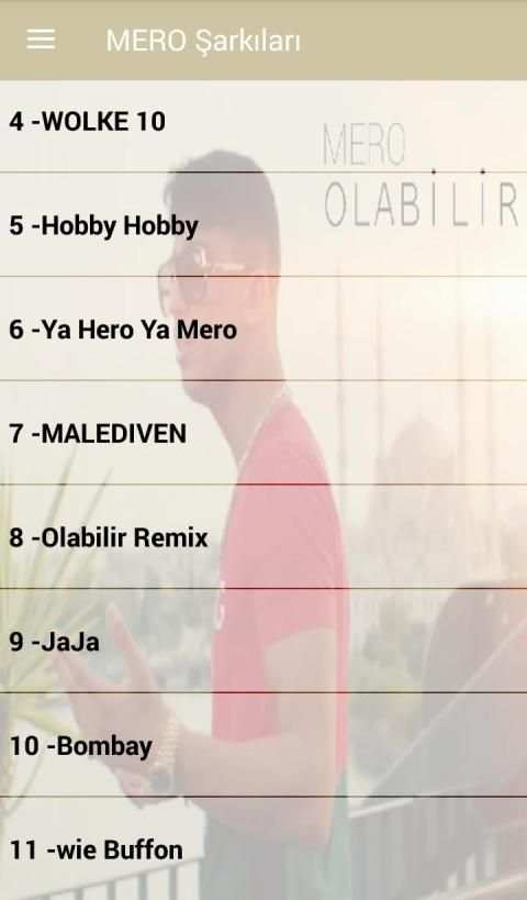 MERO Şarkıları ( Olabilir İnternetsiz ) screenshot 4