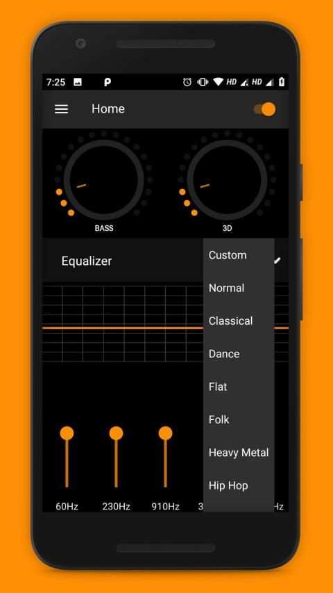 Music Equalizer - Bass & Volume Booster screenshot 2