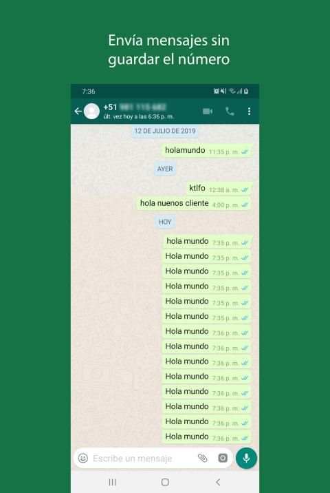 Schat whatsapp screenshot 1