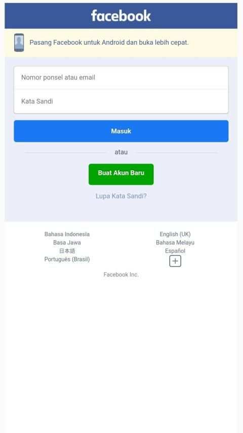 Facebook Go screenshot 2