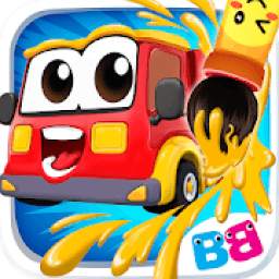 Car coloring : kids doodle drawing games for kids