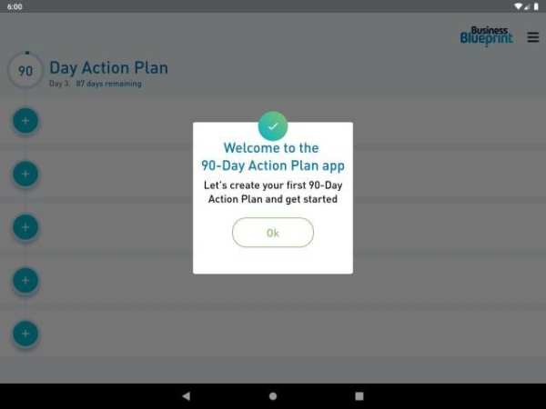 90 Day Action Plan screenshot 4