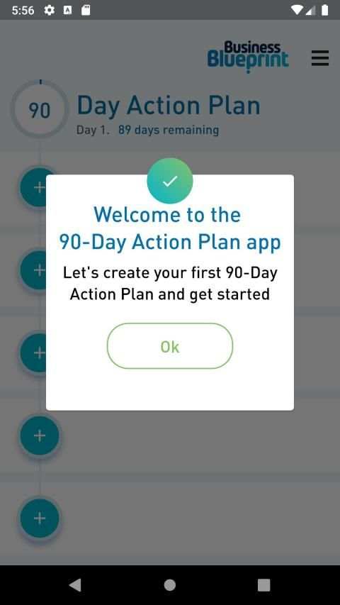 90 Day Action Plan screenshot 9