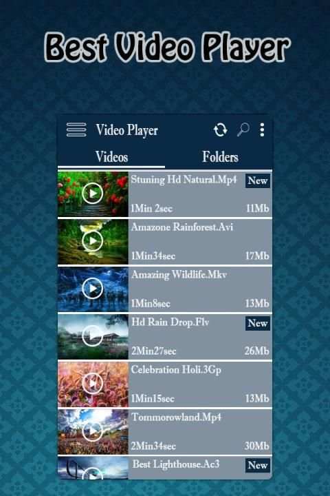 Video Player स्क्रीनशॉट 7