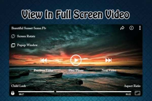 Video Player स्क्रीनशॉट 3