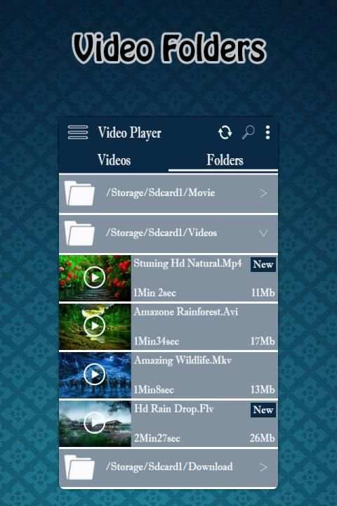 Video Player स्क्रीनशॉट 6