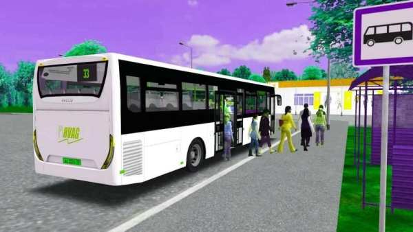 Bus Simulator Indonesia Heavy Tourist Bus Game 3D screenshot 2