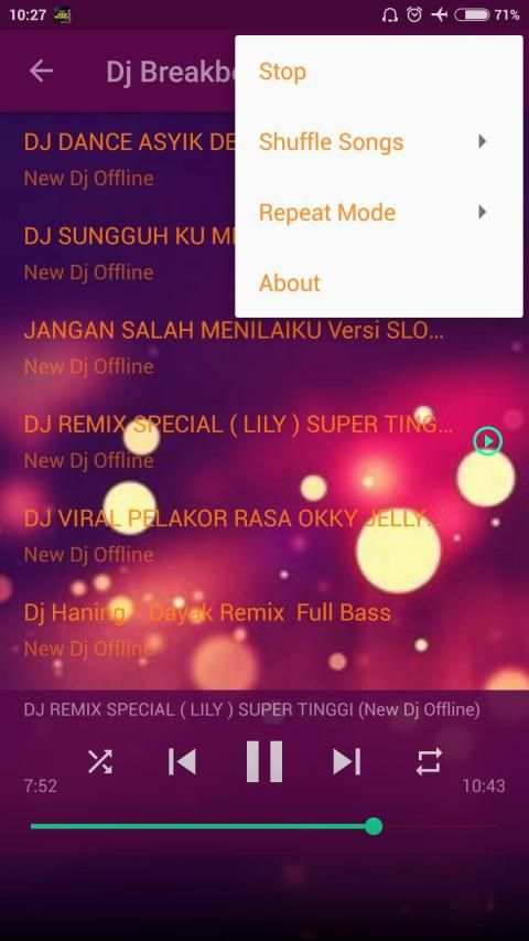Dj Breakbeat Full Bass Offline screenshot 3