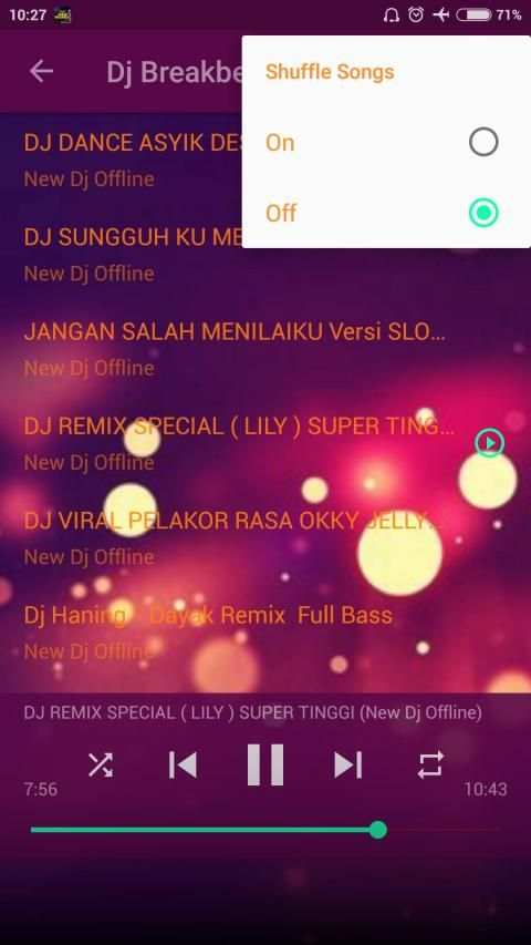 Dj Breakbeat Full Bass Offline screenshot 2