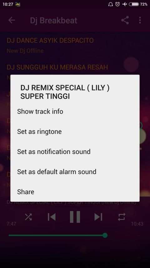 Dj Breakbeat Full Bass Offline screenshot 4