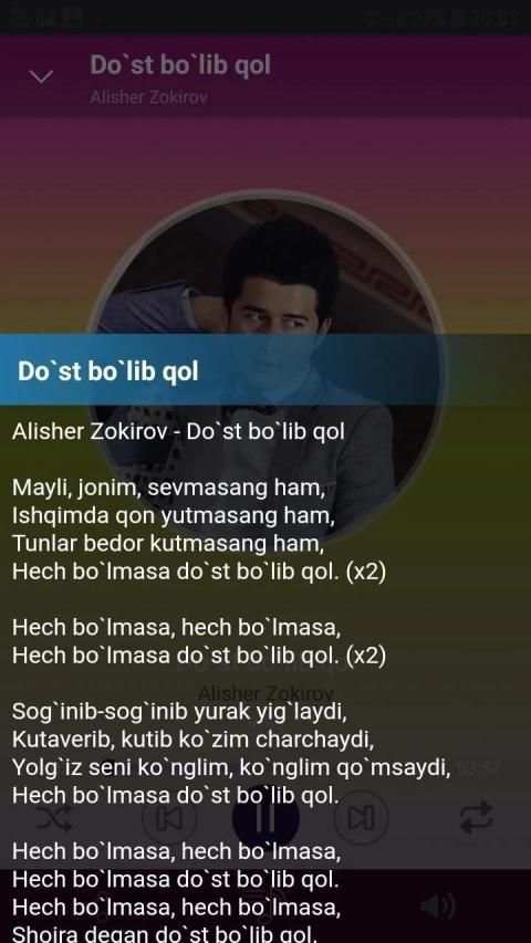Alisher Zokirov qo'shiqlari screenshot 3