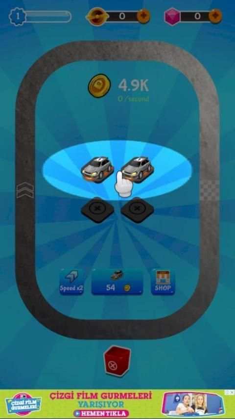 Racing Car - Merge Cars स्क्रीनशॉट 2
