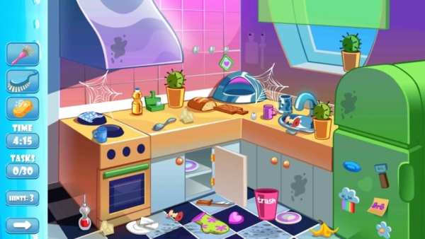 Baby Girls Clean House - Princess Home Girls Clean screenshot 18