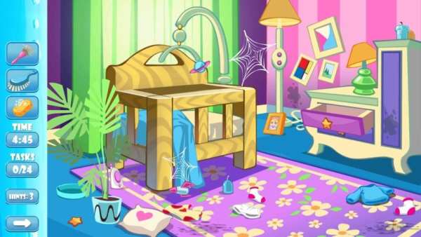 Baby Girls Clean House - Princess Home Girls Clean screenshot 21