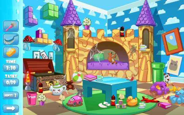 Baby Girls Clean House - Princess Home Girls Clean screenshot 8