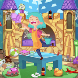 ikon Baby Girls Clean House - Princess Home Girls Clean