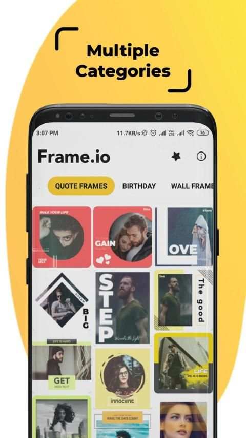 Frame.io - photo frame app , love photo frame screenshot 7