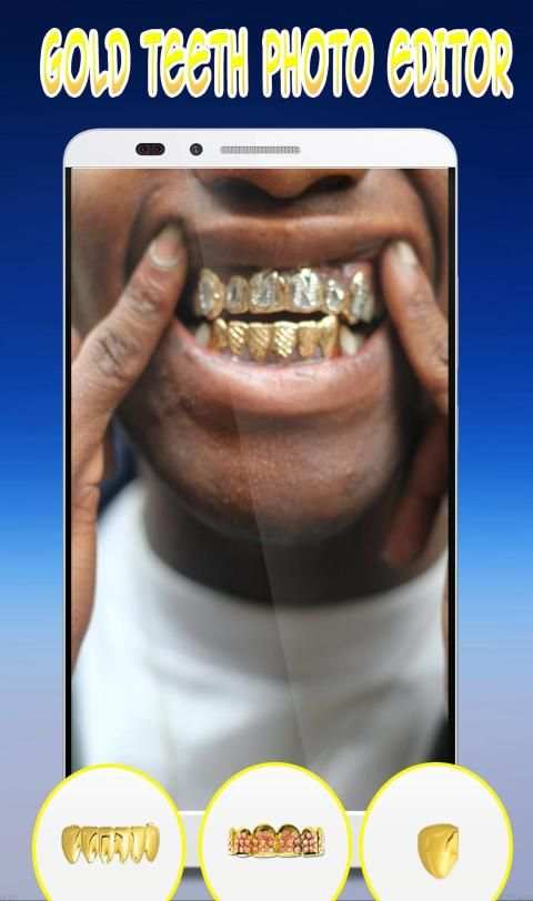 Gold teeth Photo Editor screenshot 3