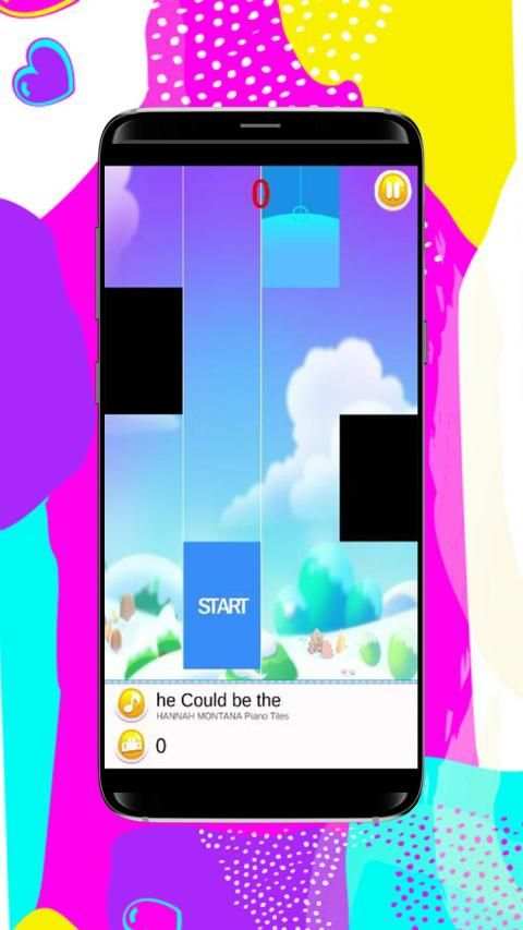 Hannah Montana Piano Tiles screenshot 6