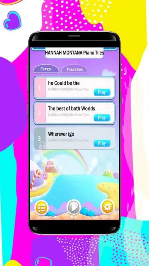 Hannah Montana Piano Tiles screenshot 3