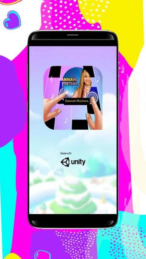 Hannah Montana Piano Tiles screenshot 1