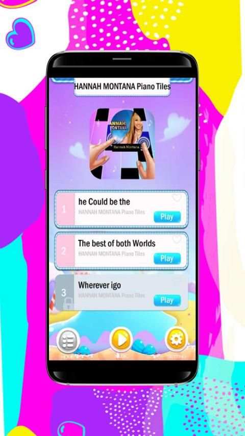 Hannah Montana Piano Tiles screenshot 4
