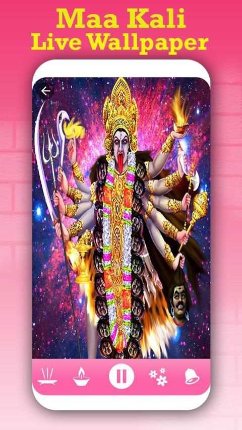 Maa Kali HD Live Wallpaper screenshot 2