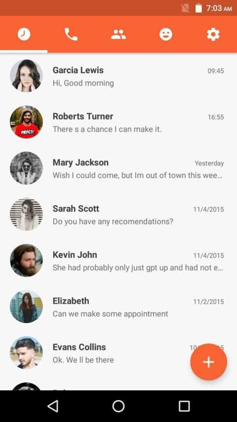 Messenger App - Material UI Template screenshot 7