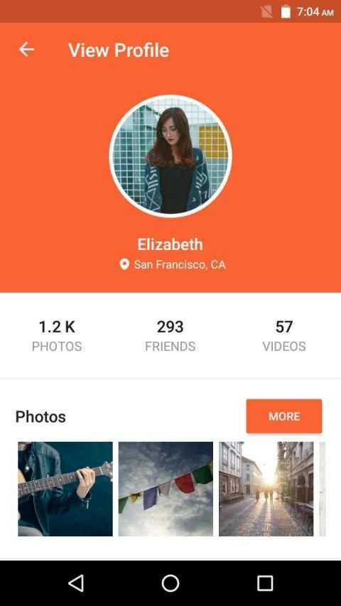 Messenger App - Material UI Template screenshot 3