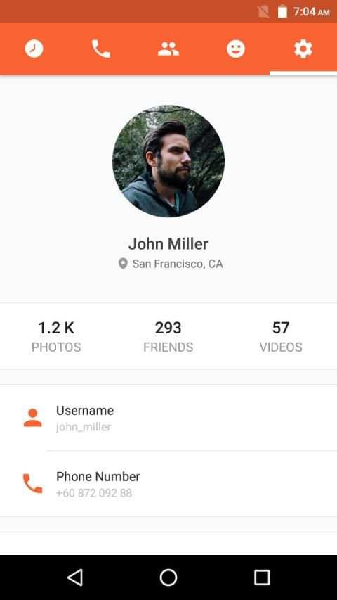 Messenger App - Material UI Template screenshot 5