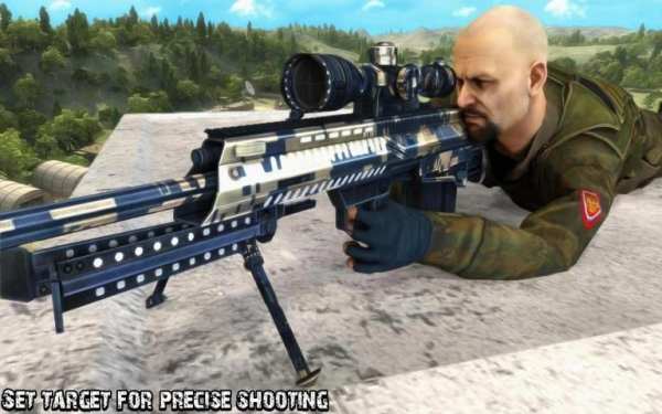 Border Army Sniper War: Counter Terrorist Attack screenshot 1