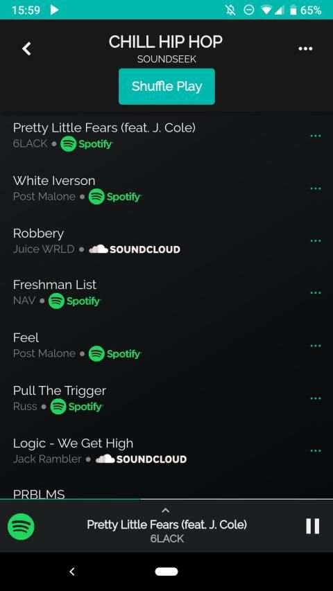 Soundseek - One app for all your music screenshot 2
