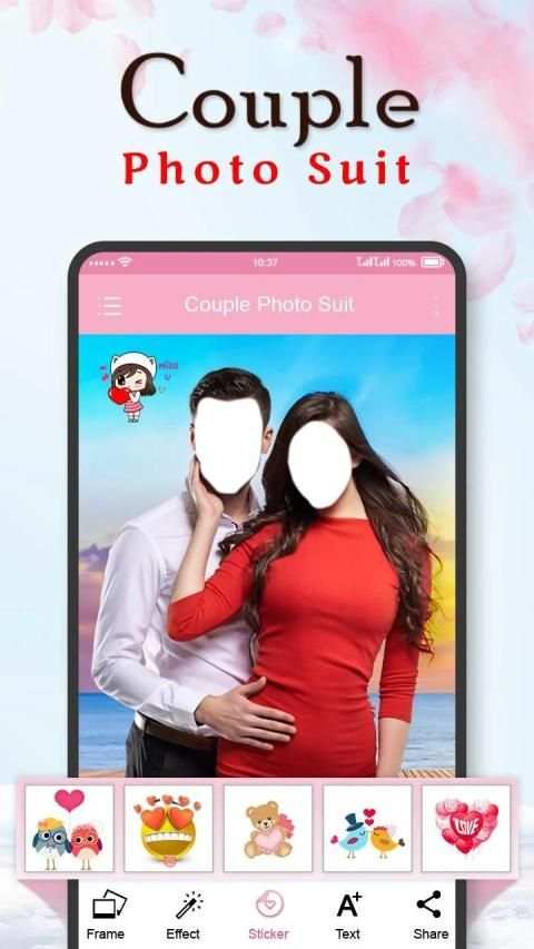 Couple Photo Suit screenshot 3