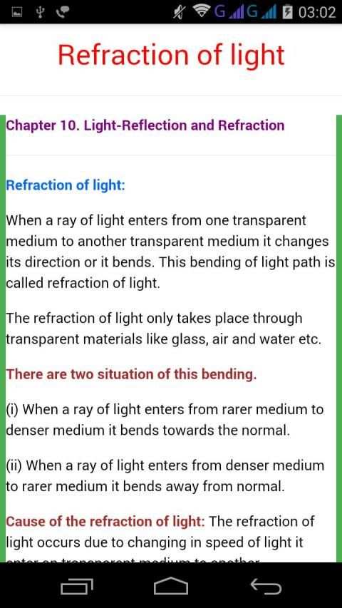 Class 10 Science Notes स्क्रीनशॉट 3