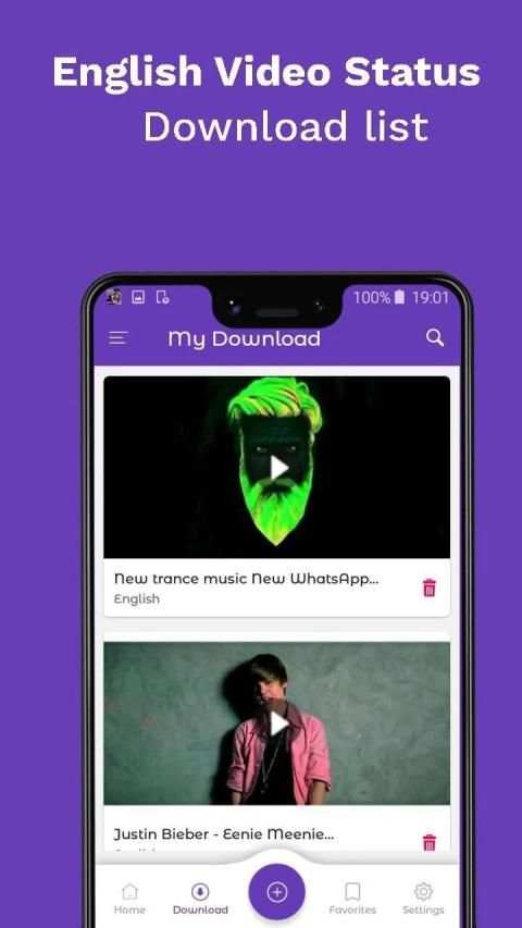 English Video Status 2019 - Video Status downloade स्क्रीनशॉट 1