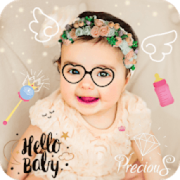 Baby Photo Editor - Baby Milestones,Photo Frames आइकन