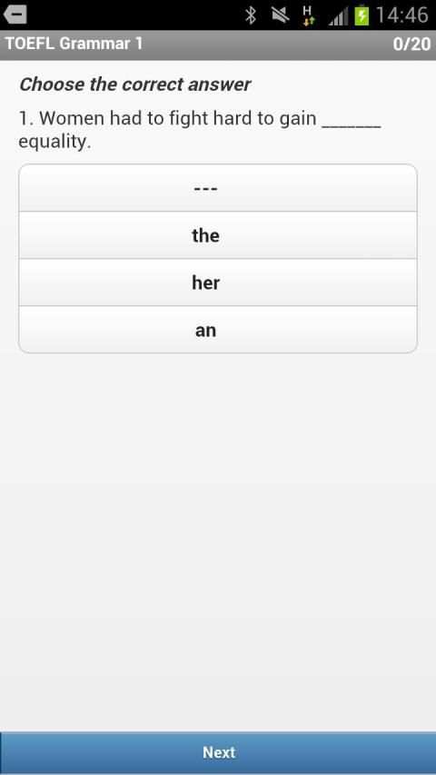 Exam English: TOEFL® Grammar screenshot 3
