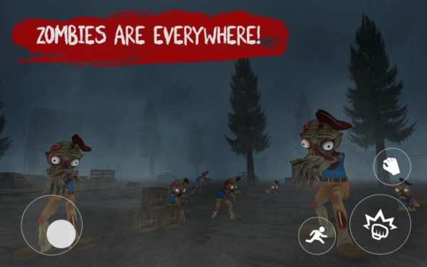 Stickman vs The Walking Zombie: Dead Game screenshot 3
