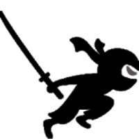 Qanater ninja logo