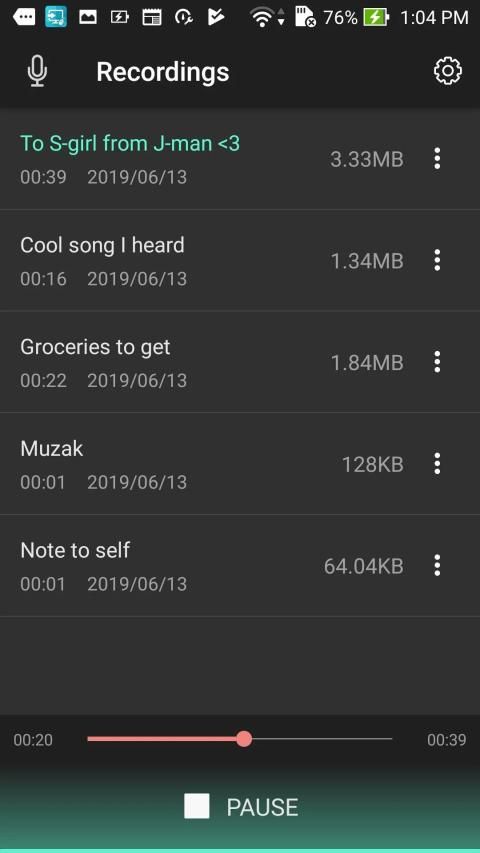 Voice Recorder & Audio Editor screenshot 2