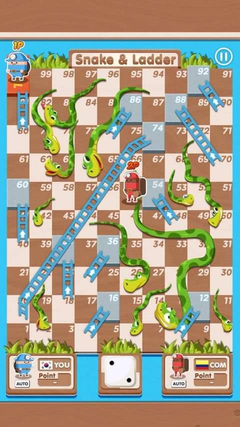 Snakes and Ladders Deluxe(Fun game) screenshot 1