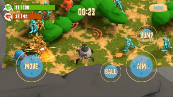 Craball - Zombie Robot Scrapper screenshot 4