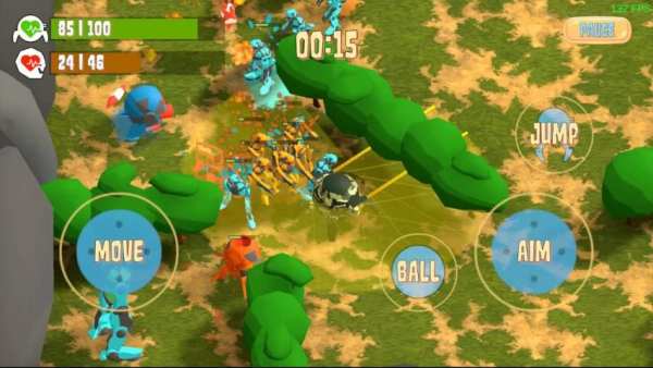 Craball - Zombie Robot Scrapper screenshot 2